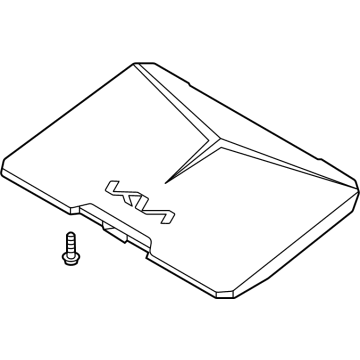 Kia 86780AO000 COVER ASSY-FR TRUNK