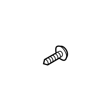 Kia 1249305127E Tapping Screw-FLANGE Head