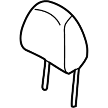 Kia 887001U600BD7 Headrest Assembly-Front Seat
