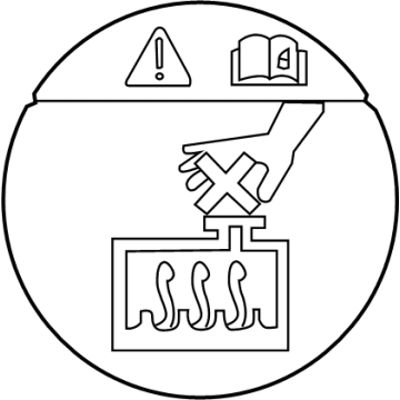 Kia 25388B1000 Label