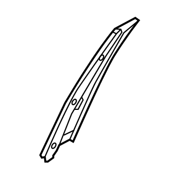 Kia 82250P2000 GARNISH Assembly-Dr FRAM