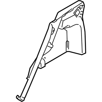 Kia 857301G500XI Trim Assembly-Luggage Side