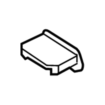 Kia 872292J000 Rear E/PIECE-Roof MOULDING