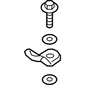 Kia 898913T000 Holder Assembly-Child Rest