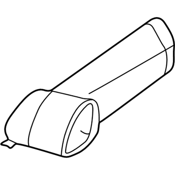 Kia 0K2A164170 Duct Assembly, LH