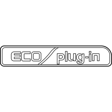 Kia 86315P4000 Emblem-S Eco Hybrid