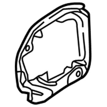 Kia 66318A8500 Bracket-Fender Mounting,L