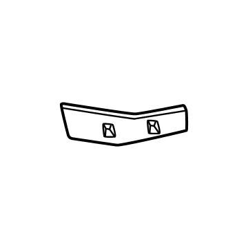 Kia 86615AT000 BRACKET-RR BUMPER RA