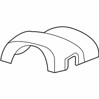 Kia Sedona Steering Column Cover - 848504D000DP Steering Column Shroud