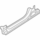 Kia 713222TD00 Panel-Side SILL Outer