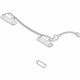 Kia 925012S500 Lamp Assembly-License Pl