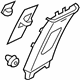 Kia 858301W210DCM Trim Assembly-Center Pillar