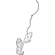 Kia 83953R0000 Roller Arm Assembly-Rr D