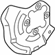 Kia 517553M000 Front Brake Disc Dust Cover Left