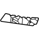 Kia 86551DW000 BRACKET-FR BUMPER SI