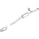 Kia 28600DW370 MUFFLER COMPLETE-CEN