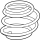 Kia 54630R5000 Spring-Fr