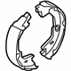Kia 583501DA00 Parking Brake Shoe Kit