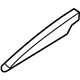 Kia 872911U500 Cover-Roof Rack Front L