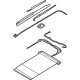 Kia 81650P1000GYT MECHANISM ASSY-PANOR