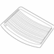 Kia 871102G000 Glass Assembly-Rear Window