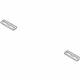 Kia 973663T000 Cover-Rear Duct