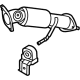 Kia 28610CW330 MUFFLER ASSY-FRONT