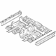 Kia 65100K0000 Panel Assembly-Floor,Ctr