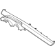 Kia 84792Q5AA0WK GARNISH ASSY-CRASH P