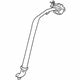 Kia 89820J5500WK Rear Seat Belt Assembly Right
