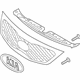 Kia 863501U000 Radiator Grille Assembly