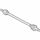 Kia 49600C5030 Shaft Assembly-Drive Rear