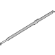 Kia 82231R0000 W/STRIP-Fr Dr Belt I