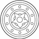 Kia 529101D450 Wheel Assembly-Steel