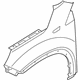 Kia 663211U000 Panel-Fender RH