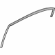 Kia 831603R050 WEATHERSTRIP Assembly-Rear Door Upper
