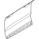 Kia 76111P1000 PANEL-FRONT DOOR OUT