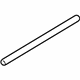 Kia 831703T000 WEATHERSTRIP-Rear Door Lower LH