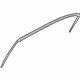 Kia 831603T000 WEATHERSTRIP Assembly-Rear Door Upper