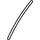 Kia 831343T000 MOULDING-Rear Door Side