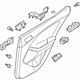 Kia 833044C010DA1 Panel Complete-Rear Door Trim