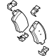 Kia 58302AAA40 Rear Disc Brake Pad Kit Kia 58302AAA40 Rear Disc Brake Pad Kit