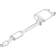 Kia 28600R0120 Muffler Complete-Cen