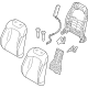 Kia 88400DW060FG5 BACK ASSY-FR SEAT,RH
