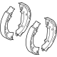 Kia 58350H9A00 Rear Shoe & Lining Kit