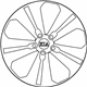 Kia 529103U110 Wheel Assembly-Aluminum