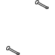 Kia 583221C300 Spring-Shoe Hold Down