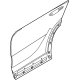 Kia 77121P2000 Panel-Rear Door OUTE