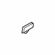 Kia 82412C7000 Holder-Door Glass