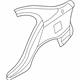Kia 715042GC91 Panel Assembly-Quarter
